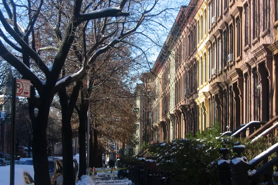 Bed Stuy in the snow